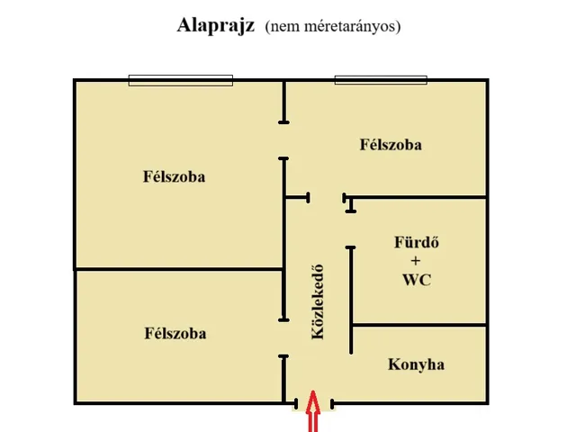 Eladó lakás Ajka 35 nm