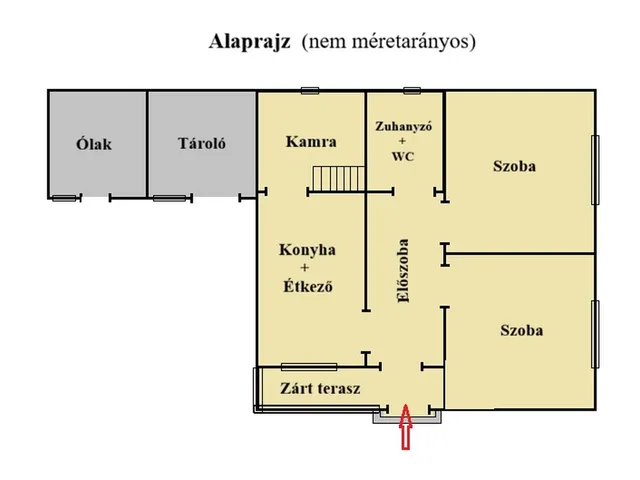 Eladó ház Nyirád 87 nm