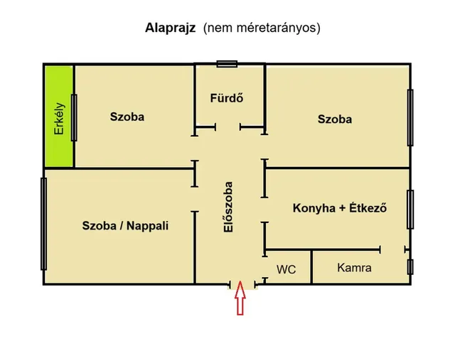 Eladó lakás Ajka 84 nm
