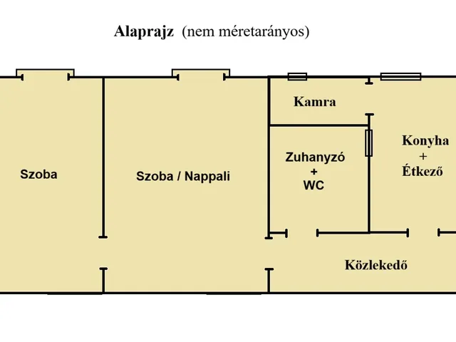 Eladó lakás Ajka, Semmelweis 52 nm