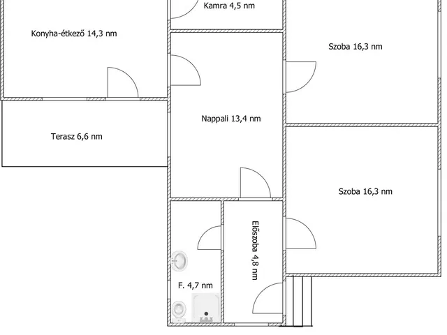 Eladó ház Paks, Újváros, Vásár u. 21 80 nm