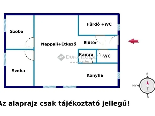 Eladó ház Tápióság 55 nm