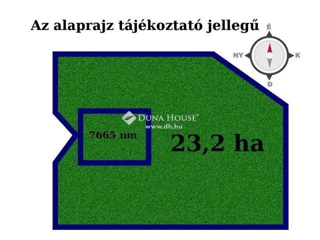 Eladó telek Debrecen 230000 nm