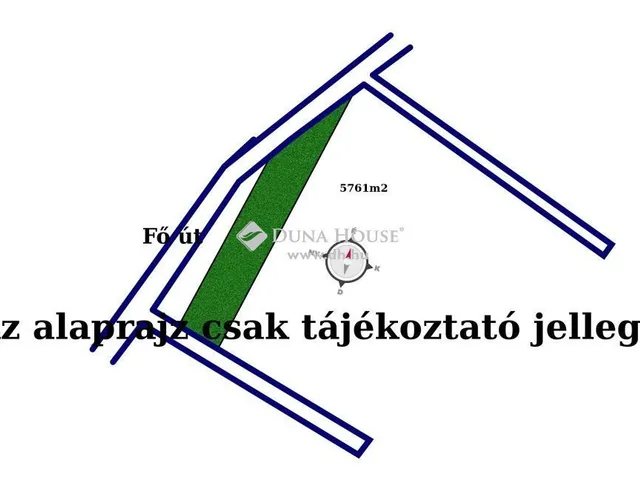 Eladó kereskedelmi és ipari ingatlan Nagykáta 5761 nm