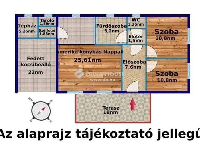 Eladó ház Vasad 79 nm
