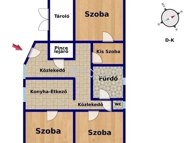 Eladó ház Kóka 91 nm