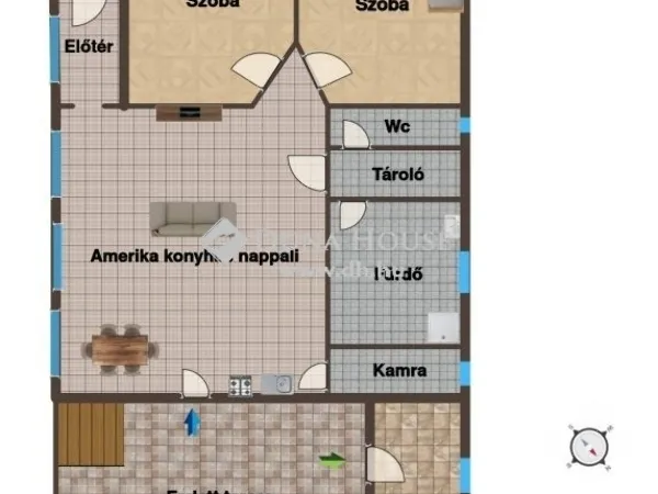 Eladó ház Tápiószecső 100 nm