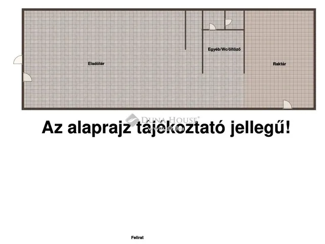 Eladó kereskedelmi és ipari ingatlan Erk 215 nm