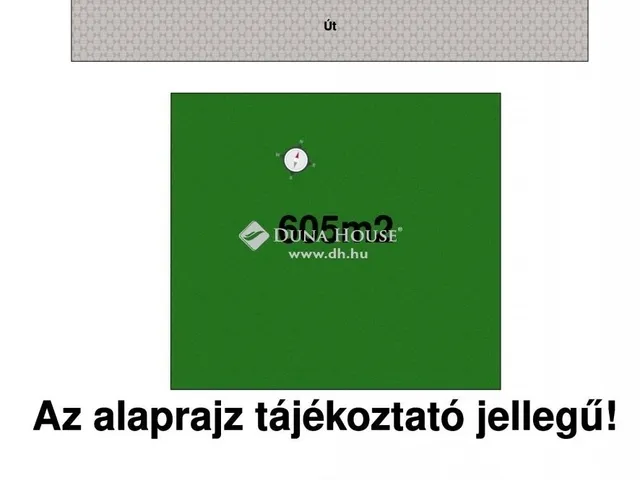 Eladó telek Sülysáp 605 nm