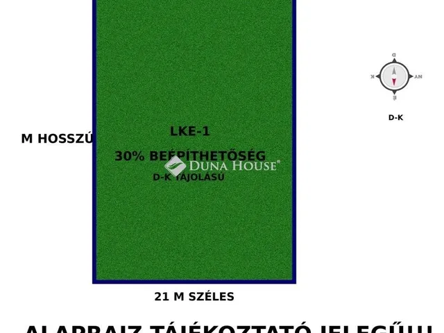 Eladó telek Gyömrő 1325 nm