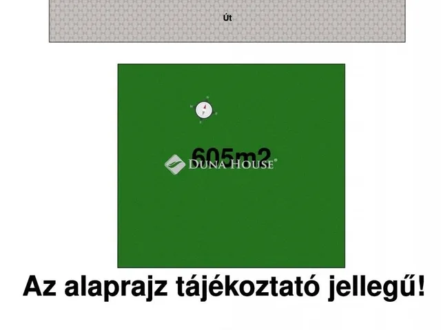 Eladó telek Sülysáp 605 nm