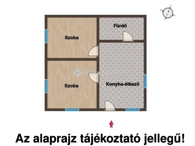 Eladó ház Pánd 54 nm