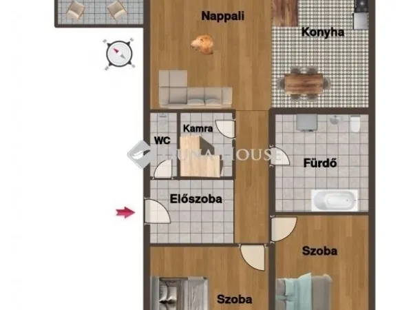 Eladó lakás Monor 87 nm