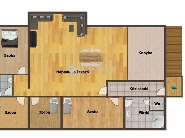 Eladó lakás Gyömrő 130 nm