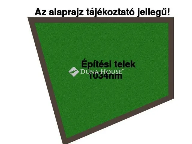 Eladó telek Galgahévíz 1034 nm