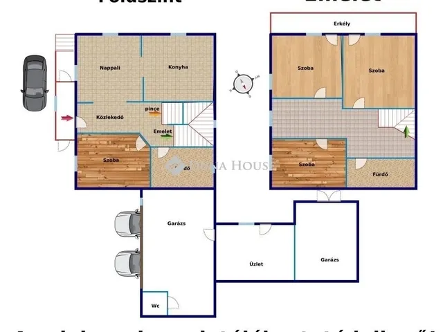 Eladó ház Tóalmás 223 nm