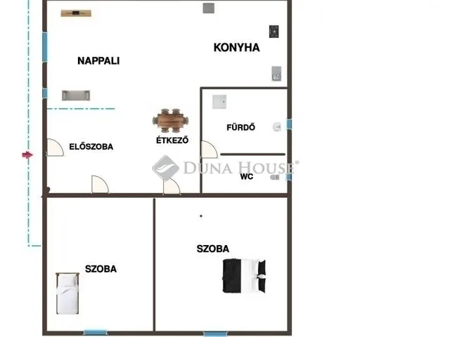 Eladó ház Dánszentmiklós 62 nm