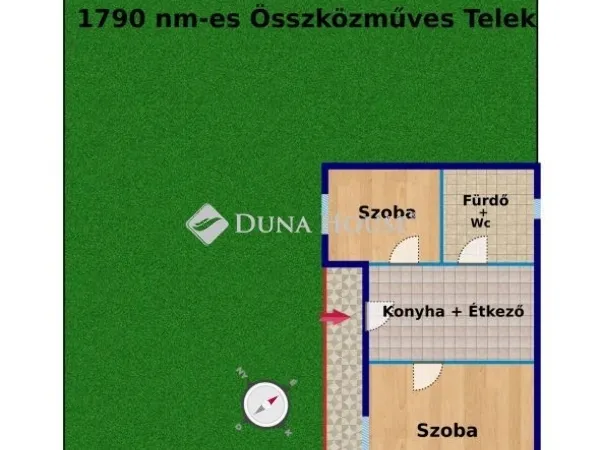 Eladó ház Tápiószentmárton 44 nm