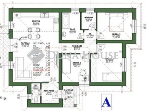 Eladó ház Sülysáp 93 nm