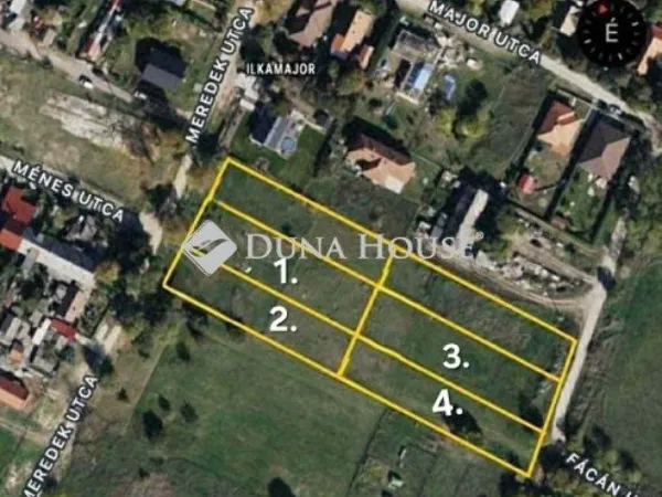 Eladó telek Isaszeg 1235 nm