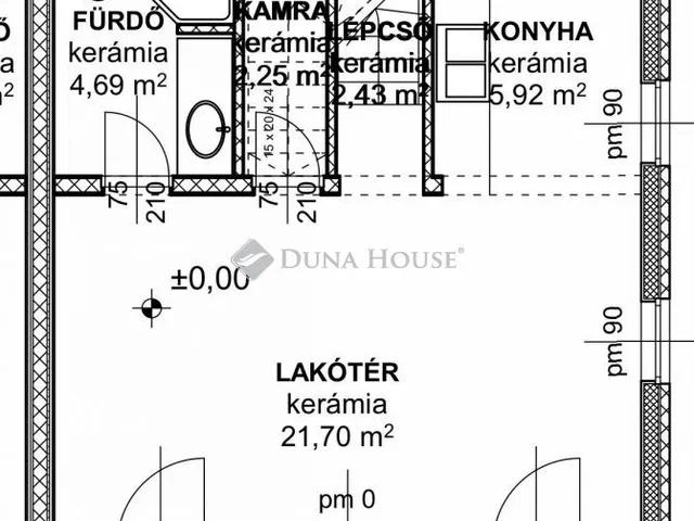 Eladó ház Tura 56 nm