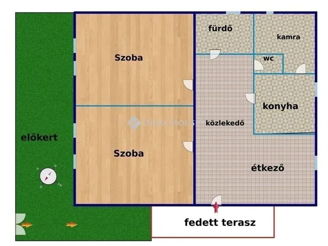 Eladó ház Vecsés 80 nm