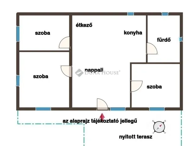 Eladó ház Tápióság 72 nm