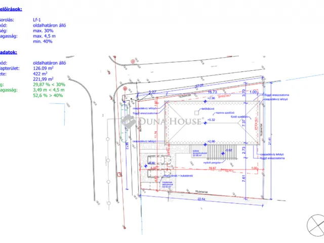 Eladó telek Pilis 422 nm