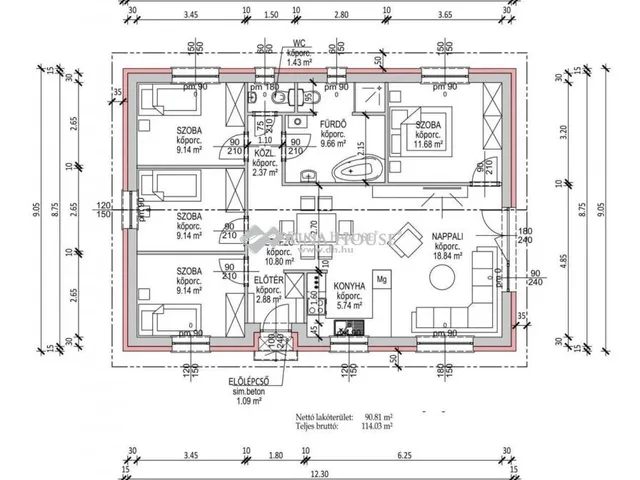 Eladó ház Ceglédbercel 90 nm