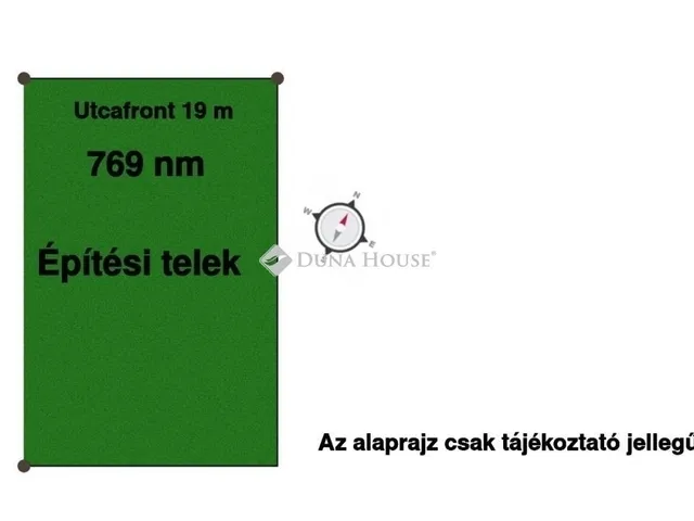 Eladó telek Gomba 769 nm