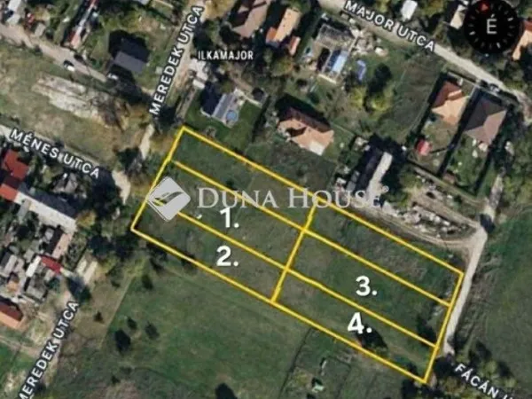 Eladó telek Isaszeg 1234 nm