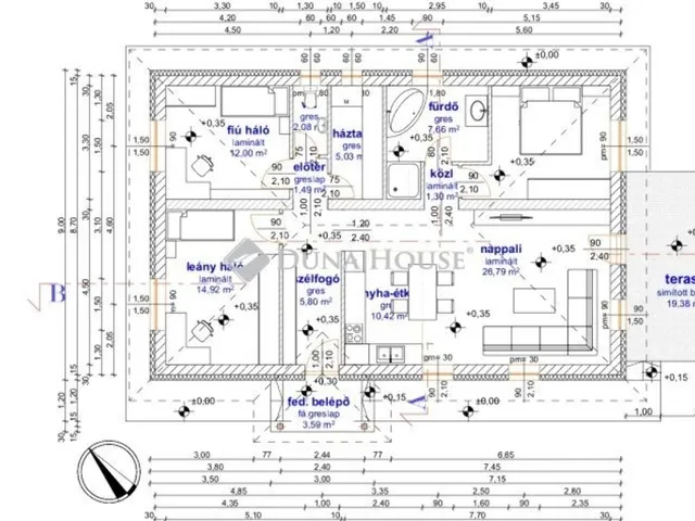 Eladó ház Tápióság 99 nm