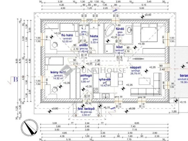 Eladó ház Tápióság 99 nm