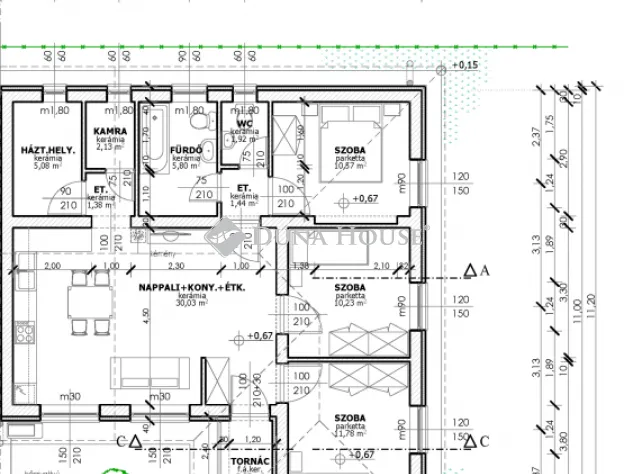 Eladó ház Monor 80 nm