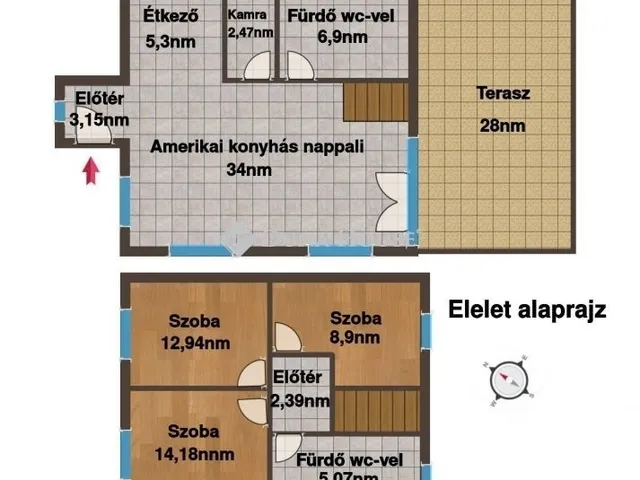 Eladó ház Csévharaszt 98 nm