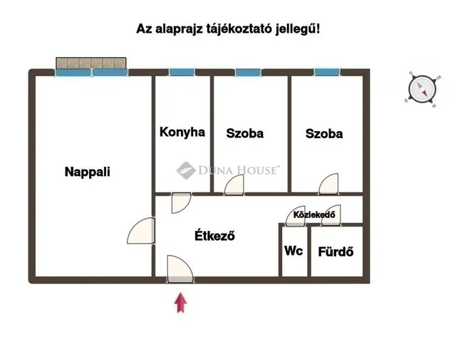 Eladó lakás Budapest III. kerület 56 nm