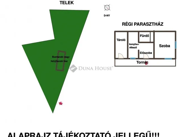 Eladó ház Tápióság 47 nm