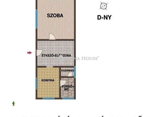 Eladó ház Tápiószecső 54 nm
