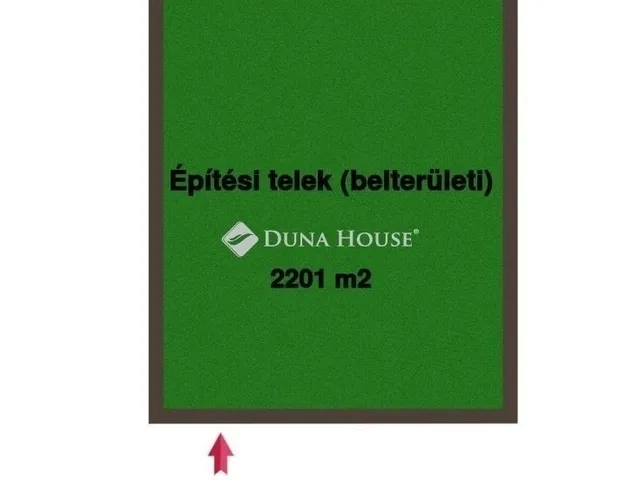 Eladó telek Tápiószecső 2201 nm