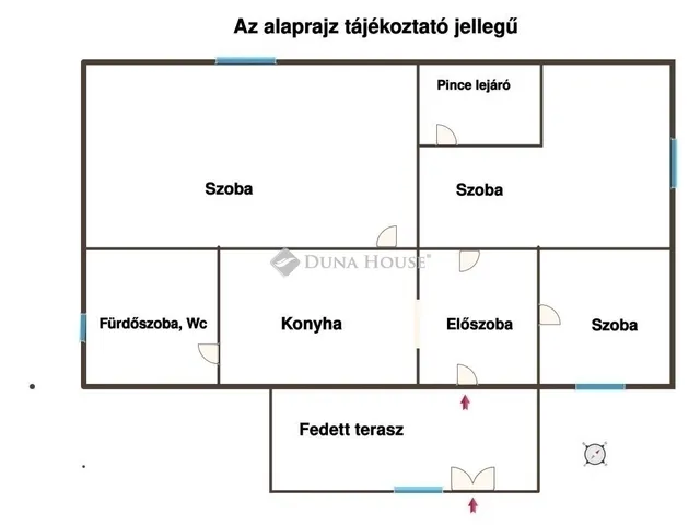 Eladó ház Monorierdő 62 nm