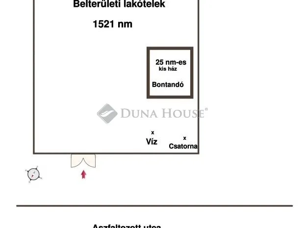 Eladó telek Zsámbok 1521 nm