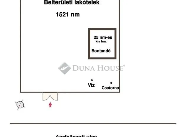 Eladó telek Zsámbok 1521 nm