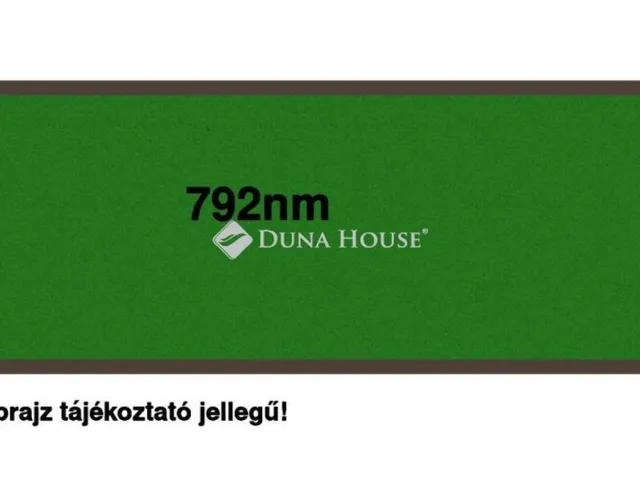 Eladó telek Valkó 792 nm