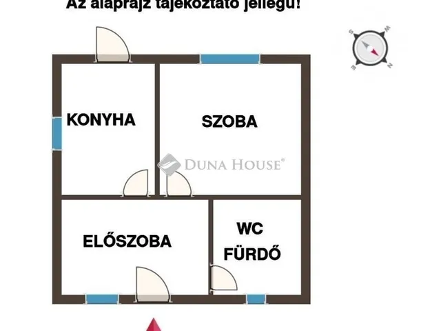 Eladó ház Szentlőrinckáta 44 nm