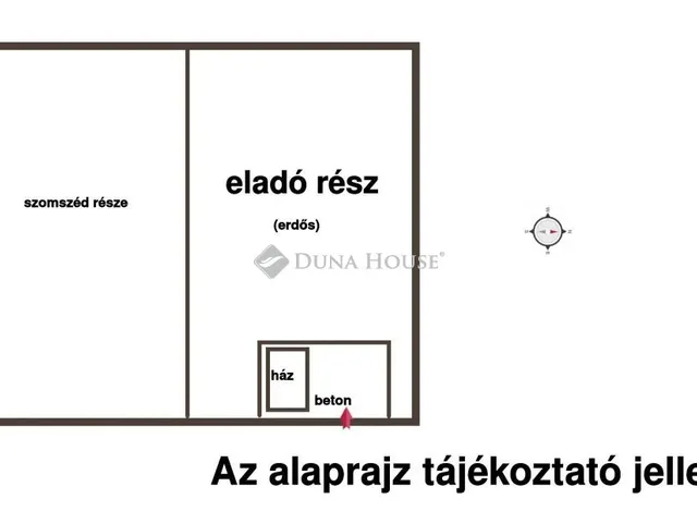 Eladó telek Nyim 1800 nm