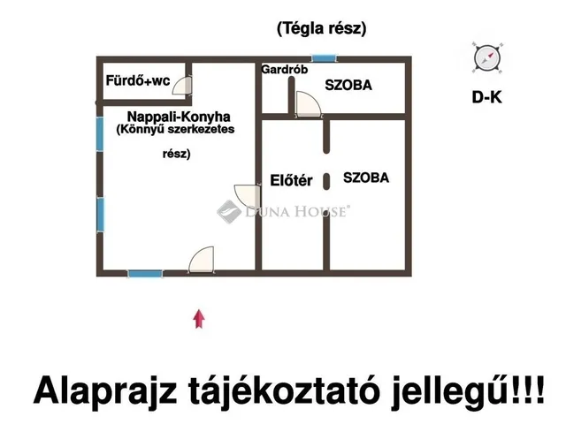 Eladó ház Tóalmás 56 nm