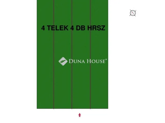Eladó telek Tóalmás 2936 nm