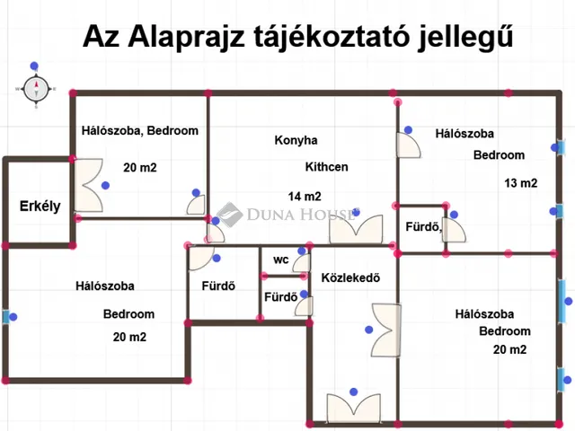 Eladó lakás Budapest XIII. kerület 112 nm