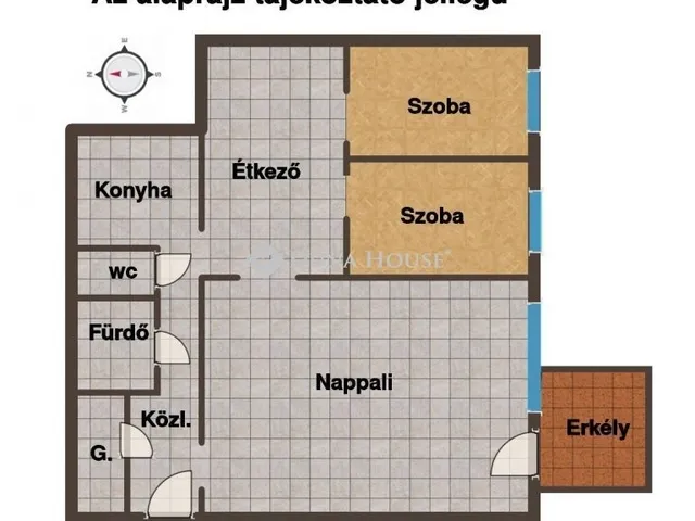 Eladó lakás Budapest XXI. kerület 58 nm