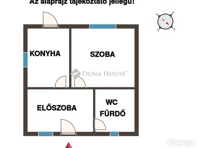 Eladó ház Szentlőrinckáta 44 nm
